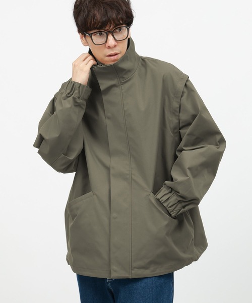 週末限定価格❗️人気即完❗️ ソエルテ　ブルゾン　お値下げ可‼️ セール】2WAYスタンドブルゾン/143947（ブルゾン）｜LAKOLE（ラコレ