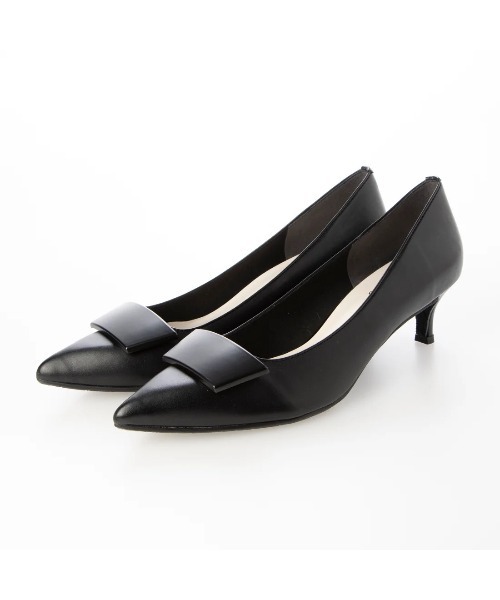 Launa lea（ラウナレア）の「【25秋冬新色登場】5cmバックルポインテッドトゥパンプス(0573)（パンプス・レディース・ブラック/モカ/ブラックミックス/ブルー/ピンク/グレー系その他/ホワイト/ベージュ/ライトブルー/ボルドー/ネイビー系1・22.5cm/23.5cm/24.5cm/23.0cm/24.0cm/25.0cm/22.0cm）」の21枚目の写真