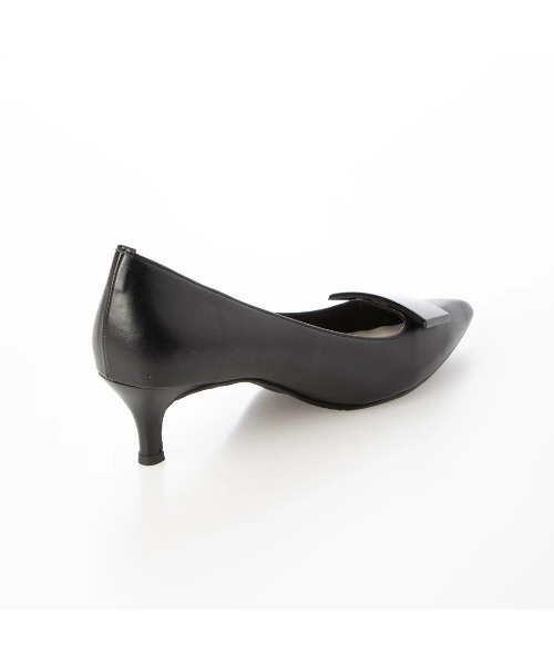 Launa lea（ラウナレア）の「【26春夏新色登場】5cmバックルポインテッドトゥパンプス(0573)（パンプス・レディース・ブラック/モカ/ブラックミックス/ブルー/ピンク/グレー系その他/ホワイト/ベージュ/ライトブルー/ボルドー/ネイビー系1/ベージュ系/ライトピンク・22.5cm/23.5cm/24.5cm/23.0cm/24.0cm/25.0cm/22.0cm）」の20枚目の写真