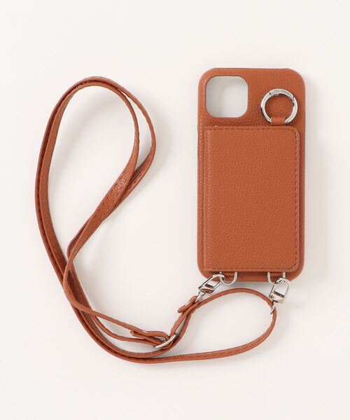 Fun & Daily（ファンアンドデイリー）の「レザーショルダー iPhoneケース　iPhone14 15 16 17 Pro/Pro Max/Plus/Air アイフォンケース スマホカバー（スマホケース/カバー・レディース・グレー/ブラック/ホワイト/ブラウン・iPhone 14/iPhone 14 Plus/iPhone 14 Pro/iPhone 14 Pro Max/iPhone 15/iPhone 15 Plus/iPhone 15 Pro/iPhone 15 Pro Max/iPhone 16/iPhone 16 Plus/iPhone 16 Pro/iPhone 16 Pro Max/iPhone 17/iPhone 17 Pro/iPhone 17 Pro Max/iPhone Air）」の10枚目の写真