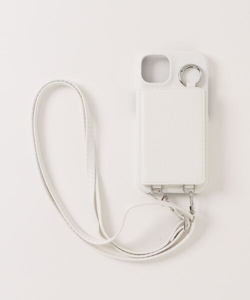 Fun & Daily（ファンアンドデイリー）の「レザーショルダー iPhoneケース　iPhone14 15 16 17 Pro/Pro Max/Plus/Air アイフォンケース スマホカバー（スマホケース/カバー・レディース・グレー/ブラック/ホワイト/ブラウン・iPhone 14/iPhone 14 Plus/iPhone 14 Pro/iPhone 14 Pro Max/iPhone 15/iPhone 15 Plus/iPhone 15 Pro/iPhone 15 Pro Max/iPhone 16/iPhone 16 Plus/iPhone 16 Pro/iPhone 16 Pro Max/iPhone 17/iPhone 17 Pro/iPhone 17 Pro Max/iPhone Air）」の5枚目の写真