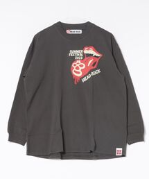 HEADROCK/ヘッドロック 長袖オーバーサイズTシャツ（大人）