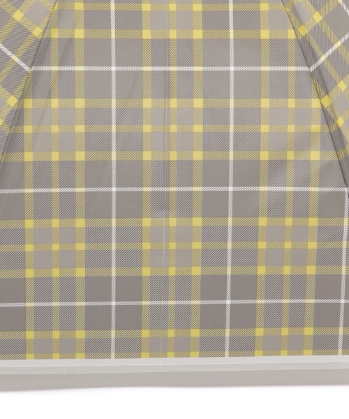 studio CLIP（スタディオクリップ）の「タータンチェックフロストビニール傘（長傘・レディース・グレー/ブルー・FREE）」の12枚目の写真