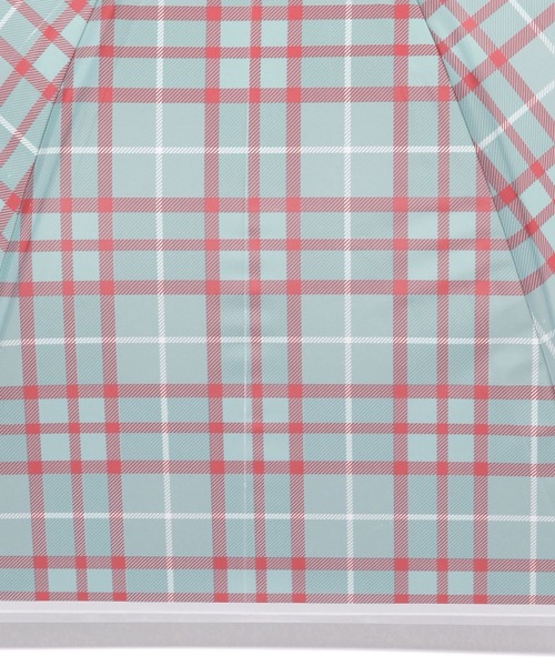 studio CLIP（スタディオクリップ）の「タータンチェックフロストビニール傘（長傘・レディース・グレー/ブルー・FREE）」の14枚目の写真