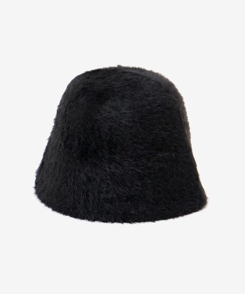 MAJESTIC LEGON（マジェスティックレゴン）の「シャギーバケットハット（ハット・レディース・アイボリー/ブラック・FREE）」の7枚目の写真