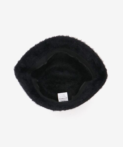 MAJESTIC LEGON（マジェスティックレゴン）の「シャギーバケットハット（ハット・レディース・アイボリー/ブラック・FREE）」の9枚目の写真