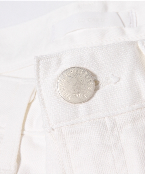 RED CARD TOKYO(レッドカード)の「RED CARD ホワイトデニムパンツ(デニムパンツ・レディース・ホワイト・26/27/25/22/23/24)」の2枚目の写真