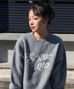 CASHMERE CROPPED CREW NECK ALUMNI CLASSIQUE（ニット/セーター