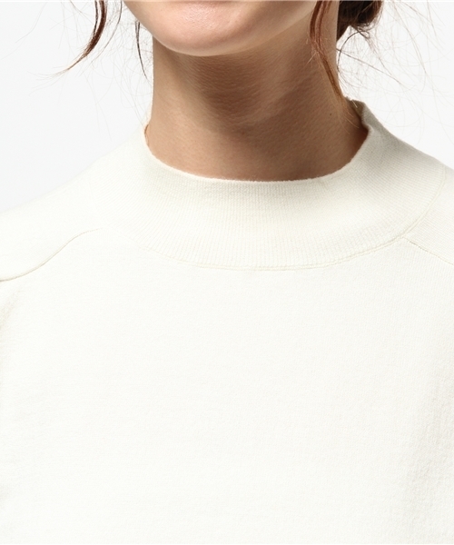 Omekashi(オメカシ)の「【Omekashi】洗えるニット!ウオシャブルハイネック(ニット/セーター・レディース・オフホワイト/ブラック/キャメル・フリ-)」の7枚目の写真