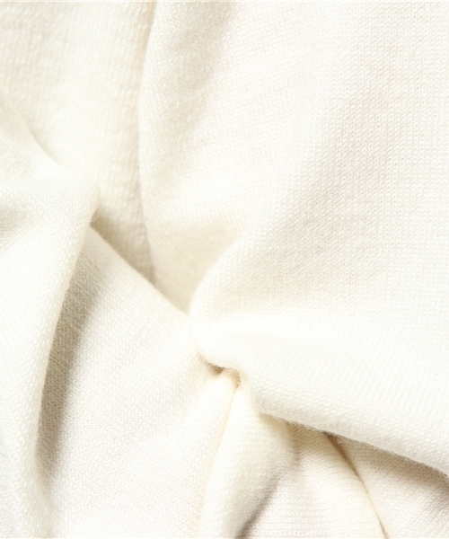 Omekashi(オメカシ)の「【Omekashi】洗えるニット!ウオシャブルハイネック(ニット/セーター・レディース・オフホワイト/ブラック/キャメル・フリ-)」の9枚目の写真