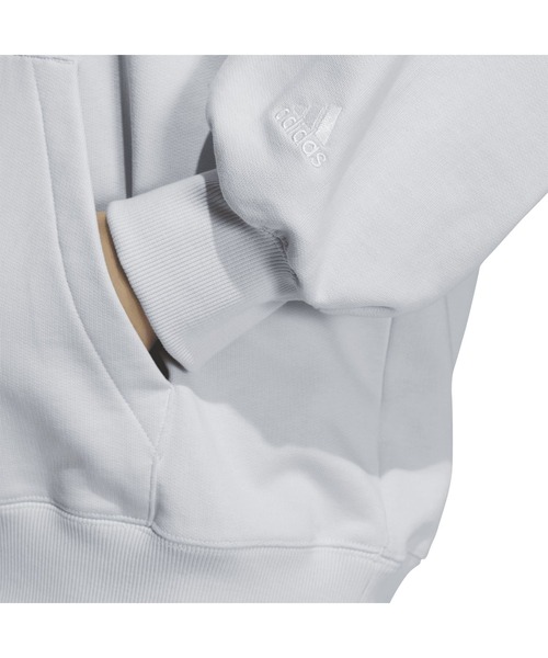 adidas（アディダス）の「アディダス adidas W CLG スウェットフーディ（スウェット・レディース・ブルー/ブラウン・S/M/L/XL）」の12枚目の写真