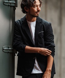 1minute 1second（ワンミニットワンセカンド）の「mj10313- 4way stretch Pe tailored jacket テーラードジャケット（テーラードジャケット）」