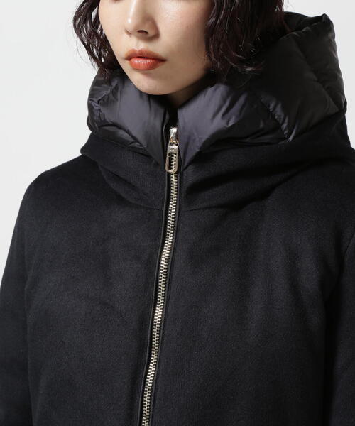 美品♡DUNO デュノBALLON X ダウンコート ブラック　42 DUNO（デュノ）の「DUNO (デュノ) BALLON-X ダウンコート（ダウン