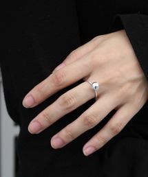 whoseA（フーシー）の「【silver925】SphericalRing/スフェリカル リング（SV8mm）（リング）」