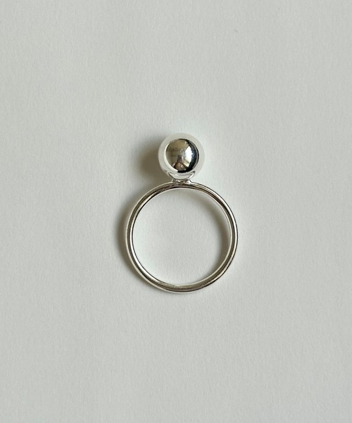 whoseA(フーシー)の「【silver925】SphericalRing/スフェリカル リング(SV8mm)(リング・レディース・シルバー・10号/12号)」の4枚目の写真