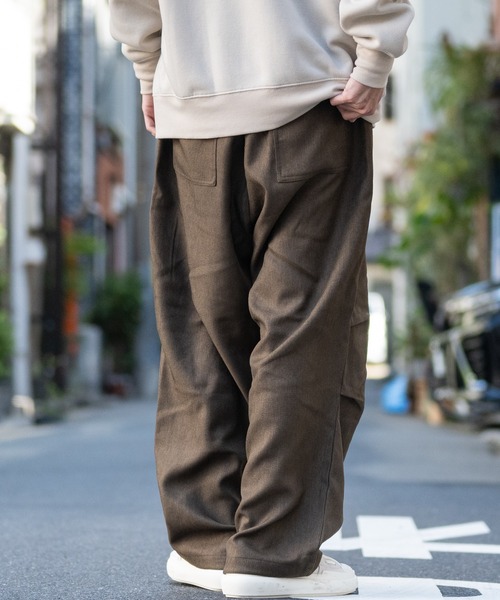 1er Arrondissement パラシュートパンツ コットンナイロンパラシュートパンツ】｜1er Arrondissement