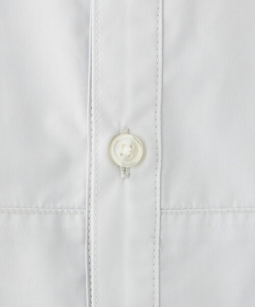 green label relaxing（グリーンレーベルリラクシング）の「バンドカラー シャツ ロングスリーブ / キッズ 140cm-160cm（シャツ/ブラウス・キッズ・ライトグレー/ベージュ/オフホワイト・140cm/150cm/160cm）」の21枚目の写真