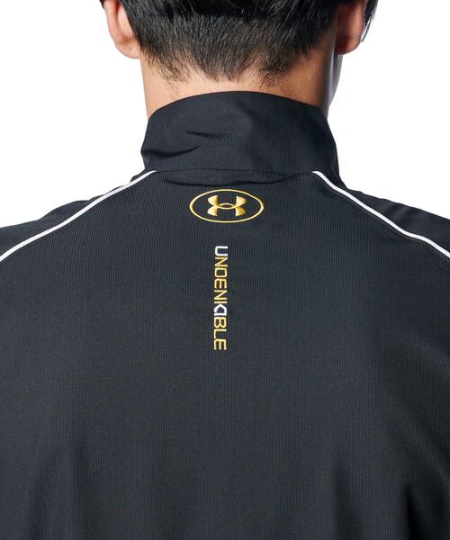 UNDER ARMOUR(アンダーアーマー)の「UAアンディナイアブル フルジップ ウーブン ジャケット(ベースボール/メンズ)(その他アウター・メンズ・ブラック・M/S/L/2XL/XL/3XL)」の5枚目の写真