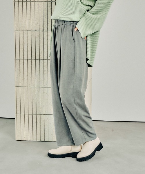 LEPSIM（レプシィム）の「ウールライクコクーンパンツ　226073（その他パンツ・レディース・ブラック/ボルドー/グレー・FREE）」の12枚目の写真