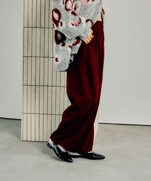 LEPSIM（レプシィム）の「ウールライクコクーンパンツ　226073（その他パンツ・レディース・ブラック/ボルドー/グレー・FREE）」の20枚目の写真