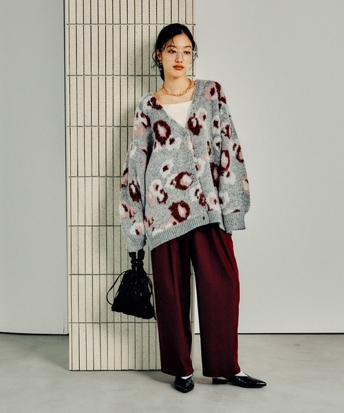 LEPSIM（レプシィム）の「ウールライクコクーンパンツ　226073（その他パンツ・レディース・ブラック/ボルドー/グレー・FREE）」の22枚目の写真