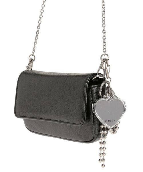 EMODA（エモダ）の「ミラーフォーンケース（スマホケース/カバー・レディース・アイボリー/ブラック・FREE）」の7枚目の写真