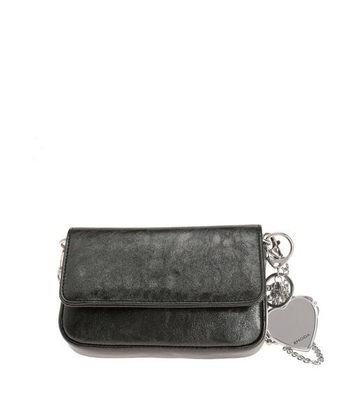 EMODA（エモダ）の「ミラーフォーンケース（スマホケース/カバー・レディース・アイボリー/ブラック・FREE）」の5枚目の写真