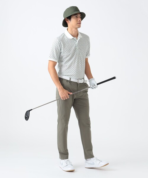 高級！BEAMS GOLF ビームスゴルフ　ゴルフパンツ グレー メンズ　M 1-240101457723-m-01-pl.jpg