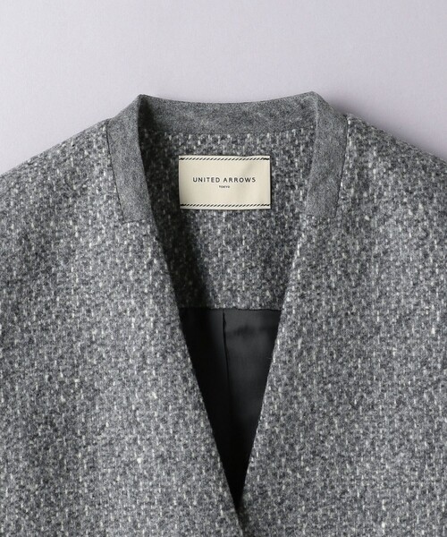 UNITED ARROWS（ユナイテッドアローズ）の「ネップ ベスト（ベスト・レディース・ダークグレー・FREE）」の11枚目の写真