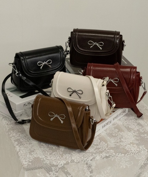 セール】リボンポイントミニショルダーバッグ（ショルダーバッグ