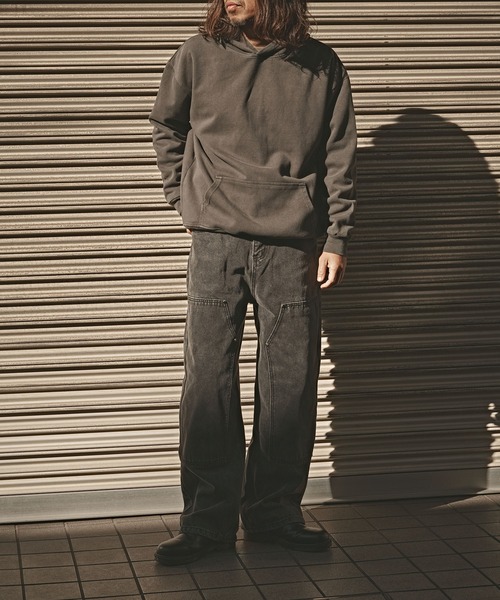 セール】ヴィンテージ加工 カンガルーポケットフーディー（パーカー