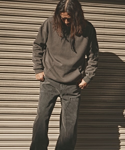 セール】ヴィンテージ加工 カンガルーポケットフーディー（パーカー