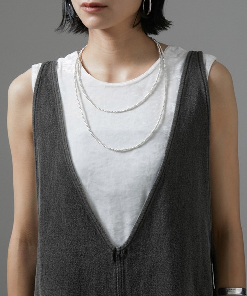 SALON adam et rope'（サロン アダム エ ロペ）の「【WEB限定】デニムサロペット 2（サロペット/オーバーオール・レディース・サックスブルー/チャコールグレー/オフホワイト・M/S）」の11枚目の写真