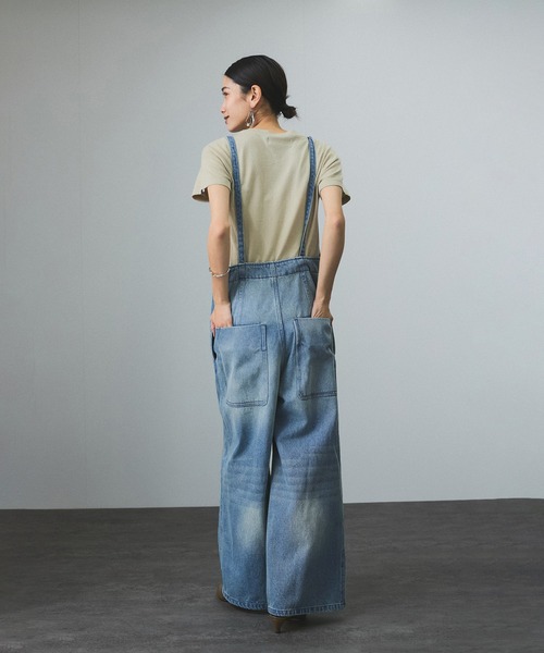 セール】【WEB限定】デニムサロペット 2(サロペット セール】【WEB限定】デニムサロペット 2(サロペット