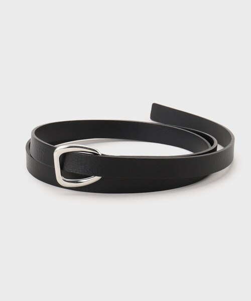 UNTITLED（アンタイトル）の「【トレンドアイテム】ソフトナローベルト（ベルト・レディース・ブラウン系その他/ブラック・99）」の2枚目の写真