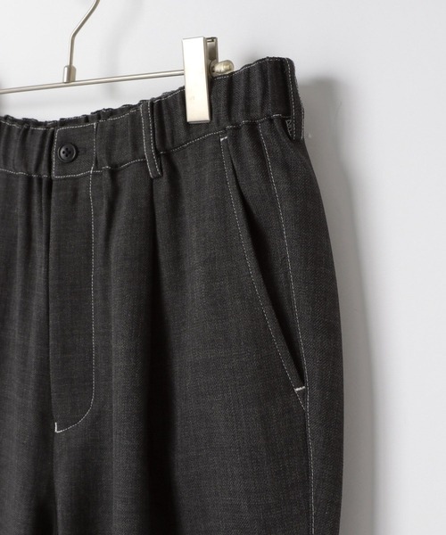 LOWRYS FARM（ローリーズファーム）の「メランジツイルステッチパンツ　 242470（その他パンツ・メンズ・チャコールグレー/グレー・MEDIUM/LARGE）」の8枚目の写真
