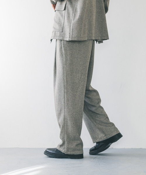 LOWRYS FARM（ローリーズファーム）の「メランジツイルステッチパンツ　 242470（その他パンツ・メンズ・チャコールグレー/グレー・MEDIUM/LARGE）」の15枚目の写真