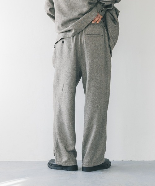 LOWRYS FARM（ローリーズファーム）の「メランジツイルステッチパンツ　 242470（その他パンツ・メンズ・チャコールグレー/グレー・MEDIUM/LARGE）」の16枚目の写真