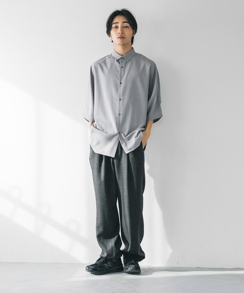 LOWRYS FARM（ローリーズファーム）の「メランジツイルステッチパンツ　 242470（その他パンツ・メンズ・チャコールグレー/グレー・MEDIUM/LARGE）」の17枚目の写真