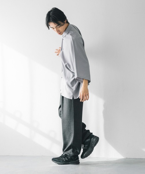 LOWRYS FARM（ローリーズファーム）の「メランジツイルステッチパンツ　 242470（その他パンツ・メンズ・チャコールグレー/グレー・MEDIUM/LARGE）」の18枚目の写真