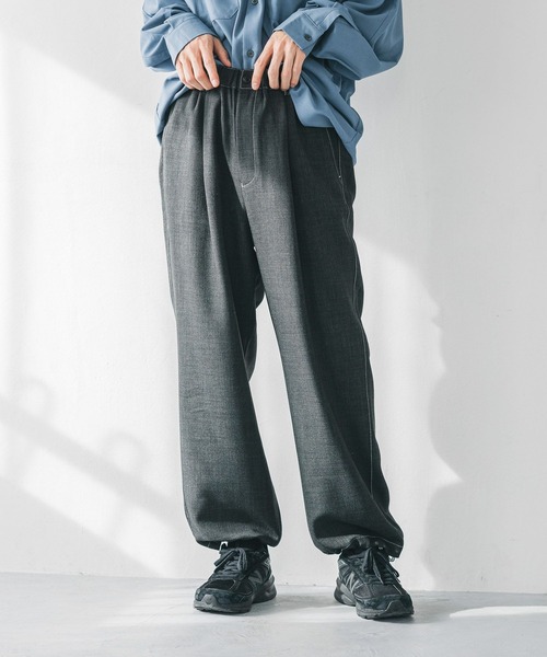 LOWRYS FARM（ローリーズファーム）の「メランジツイルステッチパンツ　 242470（その他パンツ・メンズ・チャコールグレー/グレー・MEDIUM/LARGE）」の22枚目の写真