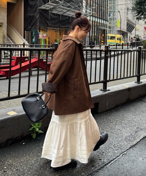 新色追加！/ユニセックス】フェイクスエードショートコート（その他