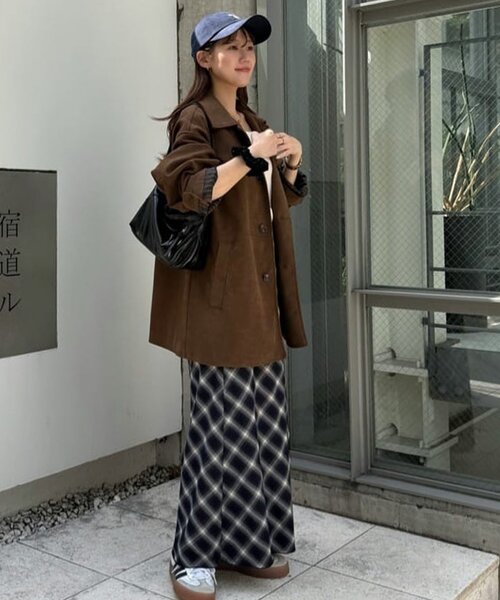 新色追加！/ユニセックス】フェイクスエードショートコート（その他