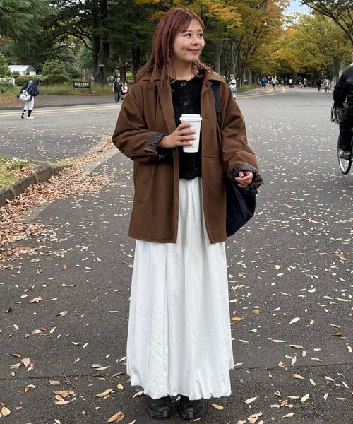 新色追加！/ユニセックス】フェイクスエードショートコート（その他