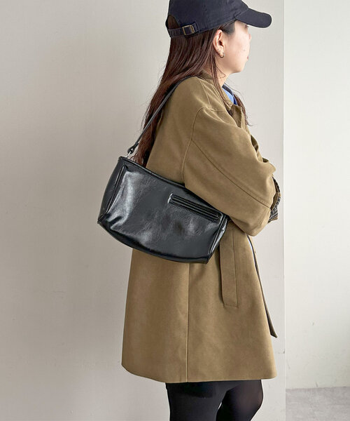 ディスコート　DISCOAT フェイクスエードショートコート　グレージュ　限定 ユニセックス】フェイクスエードショートコート（その他アウター