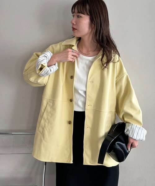 新色追加！/ユニセックス】フェイクスエードショートコート（その他