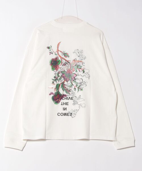 A4A(エーフォーエー)の「A4A/エーフォーエー/INDIAN TREE LONGSLEEVE TEE(Tシャツ/カットソー・メンズ・ブラック/ホワイト・F)」の15枚目の写真