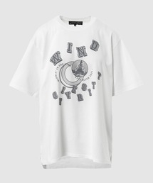 ANREALAGE | WIND BLOW COLLEDGE T-SHIRTS(Tシャツ/カットソー)