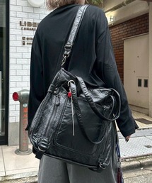 Chikashitsu +(`JVcvX)́yChikashitsu +zantique like coating tote bag shoulder bag / y`JVcvXzAeB[N2wayV_[obO(V_[obO)