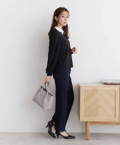 美品 ネストローブ リネンデタッチャブルスクエアカラー ブラウス 2way 青い春 | | nest Robe Shop Blog | nest Robe（ネストローブ